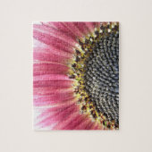 Beau Puzzle de tournesol rose (Vertical)