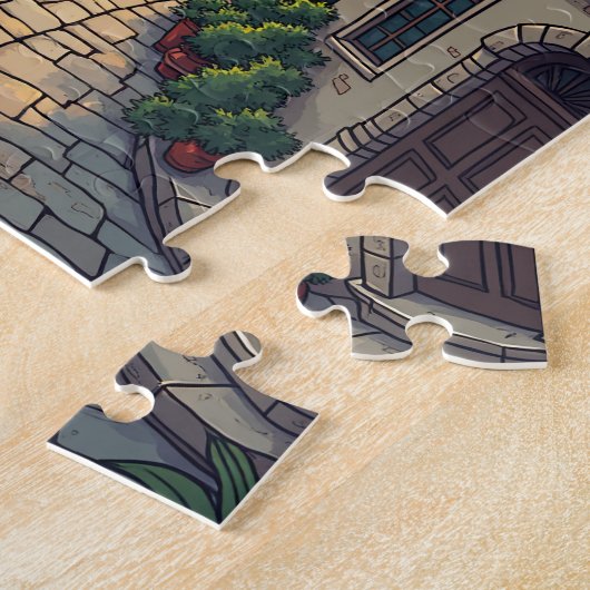 Beau puzzle de ville (Côté)