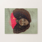 beau puzzle d'illustration de fille (Horizontal)