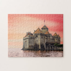 Beau puzzle du château de Chillon