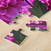 Beau puzzle du jour de mère de dahlias (Côté)