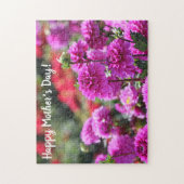 Beau puzzle du jour de mère de dahlias (Vertical)