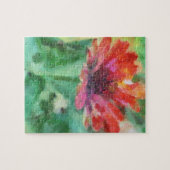 Beau puzzle peint d'image de fleur (Horizontal)