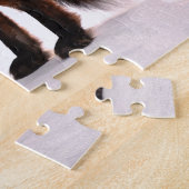 Beau Renard Rouge dans la forêt, Puzzle de Jigsaw (Côté)