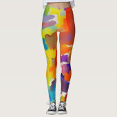 Beau Résumé Design Leggings (Devant)