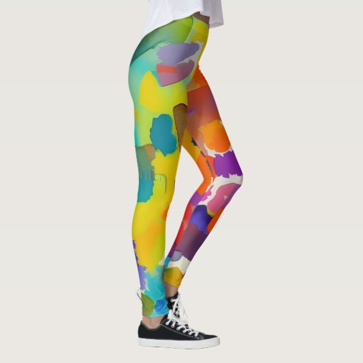 Beau Résumé Design Leggings (Droite)
