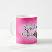 Beau rose de 311 puits bonjour avec la tasse de (Devant gauche)