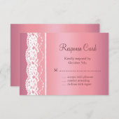 Beau Rose Gold RSVP (Devant / Derrière)