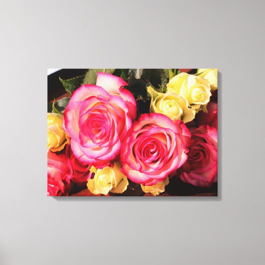 Beau Roses de toile enveloppé (Recto)