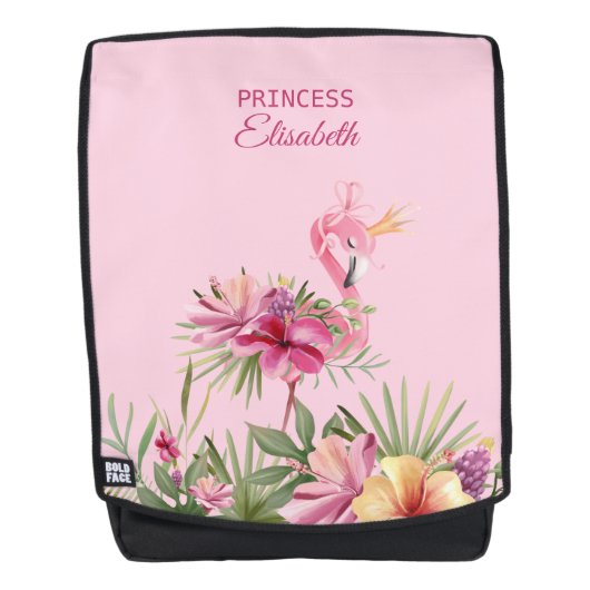 Beau sac à dos Flamant rose (Devant)