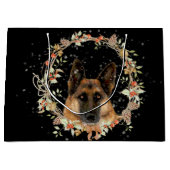 Beau sac de cadeau de berger allemand (Devant)