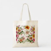 beau sac design de fleurs (Dos)