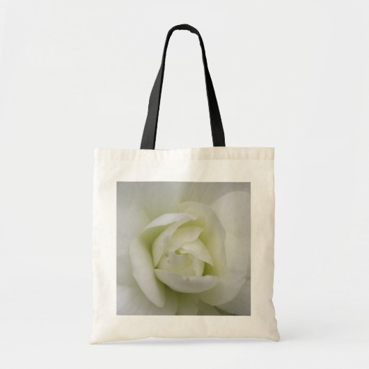 Beau Sac fourre-tout de carnation blanche (Devant)