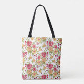 Beau Sac fourre-tout Floral (Dos)