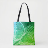 Beau Sac fourre-tout papillon bleu vert (Devant)