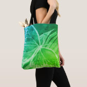 Beau Sac fourre-tout papillon bleu vert (De près)