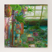 beau salon bohème Puzzle (Horizontal)