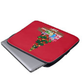 Beau sapin de Noël Burgundy Electronics sac (Devant bas)