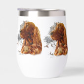 Beau Setter irlandais, Art (Droite)