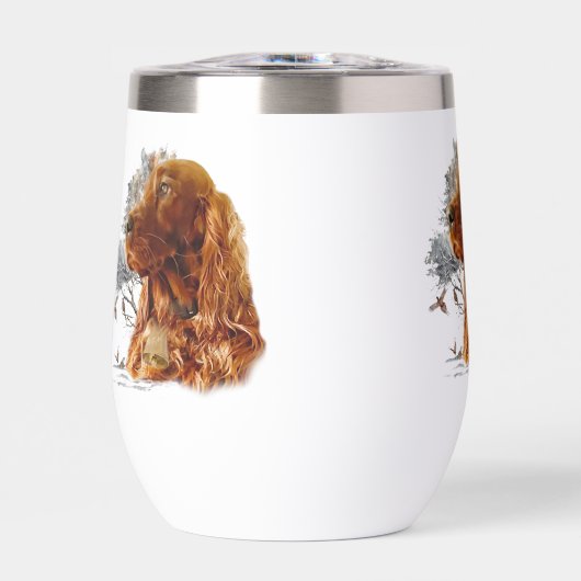 Beau Setter irlandais, Art (Avant)