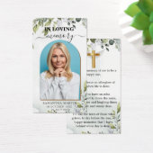 Beau Signet funéraire commémoratif des Eucalyptus (Bureau)