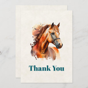 Beau Sorrel Horse Portrait Merci