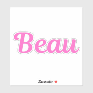 Beau Sticker