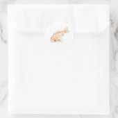 Beau Sticker d'impression d'aquarelle Koi Fish (Sac)