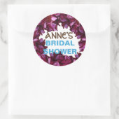 Beau Sticker Fête des mariées Fleurs (Sac)