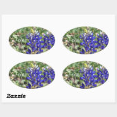 Beau Sticker Fleur sauvage Texas Bluebonnet (Feuille)