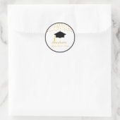 Beau Sticker Golden Confetti Graduate (Sac)