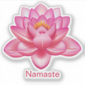Beau Sticker Lotus Flower (Devant)