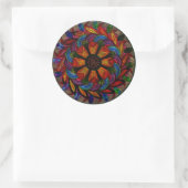 Beau Sticker Mandala coloré (Sac)