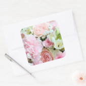 Beau Sticker Mariage Floral & Seal Enveliope (Enveloppe)