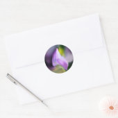 Beau Sticker rond d'impression de fleurs (Enveloppe)