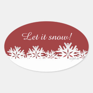 Beau Sticker Snowflakes