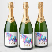Beau Sticker Unicorn 1 (Bouteilles)