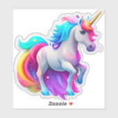 Beau Sticker Unicorn 2 (Feuille)