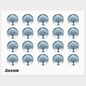 Beau Stickers Arbre En Forme De Coeur (Feuille)
