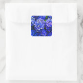 Beau Stickers Blue Hydrangea Fleurs (Sac)
