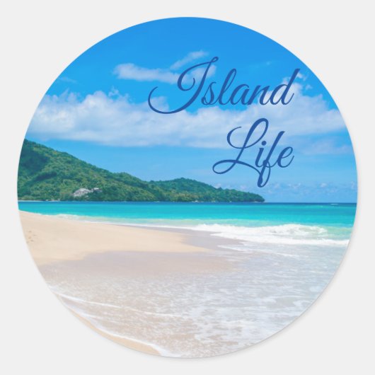 Beau Stickers Island Life (Devant)