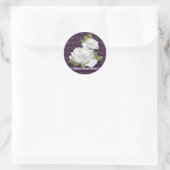 Beau Stickers Roses Blanches (Sac)