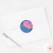 Beau Stickers Tie Dye-Retro (Enveloppe)