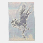 Beau style Vintage Cheval Art Serviette de cuisine (Vertical)