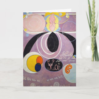 Beau Suédois de carte de voeux