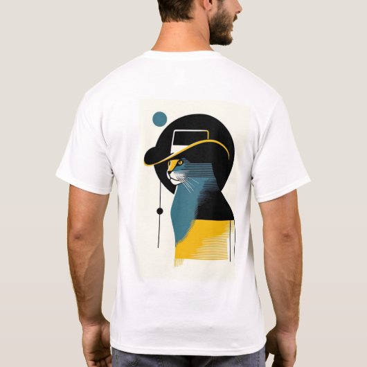 Beau T-shirt Chat (Dos)