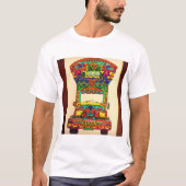 Beau T-shirt pakistanais d'art de camion (Devant)