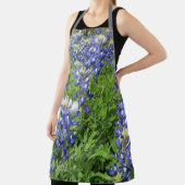 Beau tablier avec le Texas Bluebonnets (Insitu)