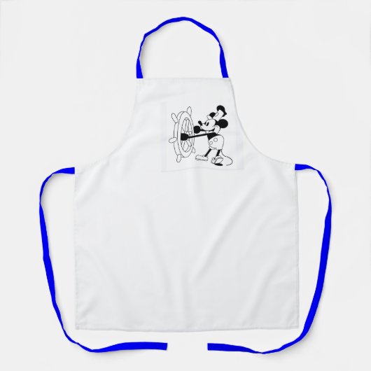 Beau tablier avec Steamboat Willie design (Recto)