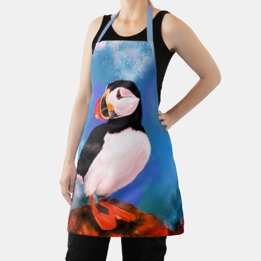 Beau tablier de Puffin Atlantique (Insitu)